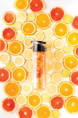 Logo trade promotional giveaways picture of: Lockable infuser bottle