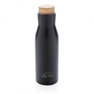 Logo trade promotional products image of: Clima leakproof vacuum bottle with steel lid