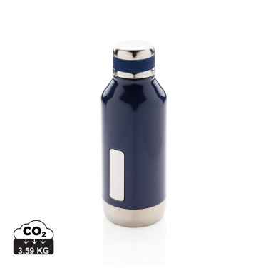 Logo trade promotional giveaways picture of: Leak proof vacuum bottle with logo plate