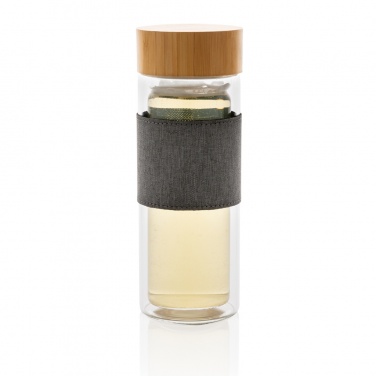 Logotrade promotional merchandise picture of: Impact double wall borosilicate glass bottle