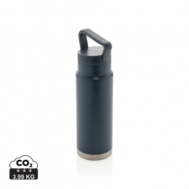 Logo trade promotional gifts image of: Leakproof vacuum on-the-go bottle with handle