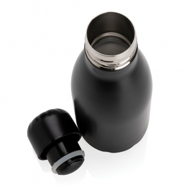 Logotrade promotional giveaway image of: Solid colour vacuum stainless steel bottle 260ml