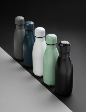 Logotrade business gift image of: Solid colour vacuum stainless steel bottle 260ml