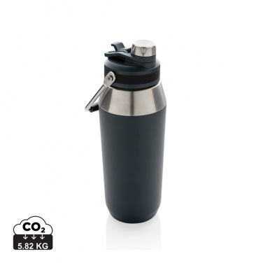Logotrade promotional product image of: Vacuum stainless steel dual function lid bottle 1L