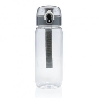 Logo trade promotional merchandise image of: Yide RCS Recycled PET leakproof lockable waterbottle 600ml
