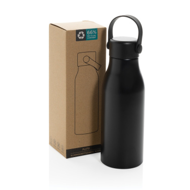 Logo trade promotional items image of: Pluto RCS Certified recycled aluminium bottle 680ml