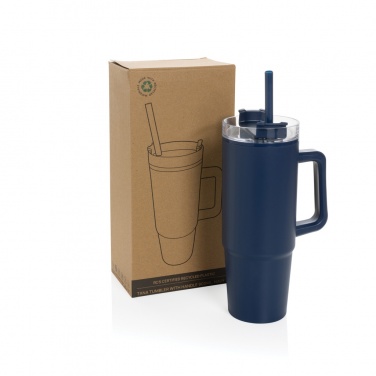 Logo trade promotional product photo of: Tana RCS plastic tumbler with handle 900ml