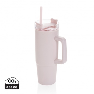 Logotrade advertising products photo of: Tana RCS plastic tumbler with handle 900ml