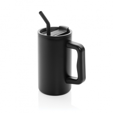 Logo trade promotional items picture of: Cube RCS certified recycled steel mug 800ml