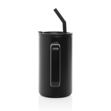 Logotrade promotional merchandise picture of: Cube RCS certified recycled steel mug 800ml
