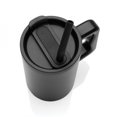 Logotrade advertising products photo of: Cube RCS certified recycled steel mug 800ml