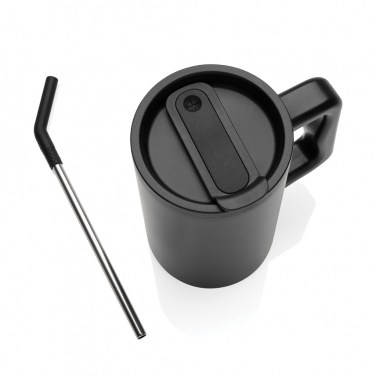Logotrade promotional gift picture of: Cube RCS certified recycled steel mug 800ml
