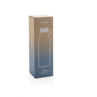 Logotrade promotional product image of: Avira Atik RCS Recycled PET bottle 1L