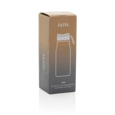 Logotrade promotional giveaways photo of: Avira Ain RCS Re-steel 150ML mini travel bottle