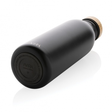 Logotrade advertising product image of: Avira Alcor RCS Re-steel single wall water bottle 600 ML