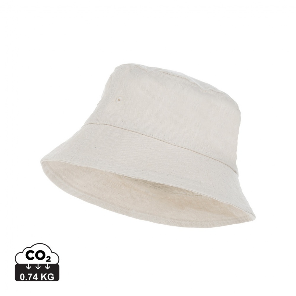 Logotrade corporate gift picture of: Impact Aware™ 285 gsm rcanvas one size bucket hat undyed
