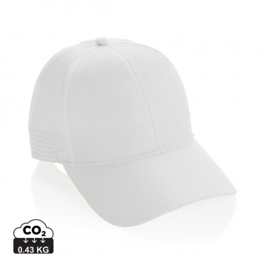 Logo trade promotional merchandise image of: Impact AWARE™ RPET 6 panel sports cap
