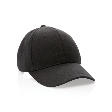 Logotrade promotional gift image of: Impact 6 panel 280gr Recycled cotton cap with AWARE™ tracer