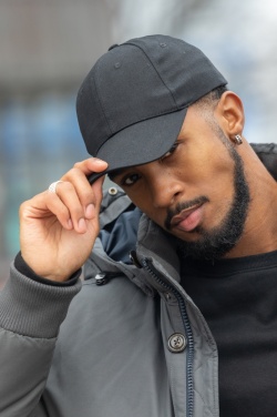 Logo trade promotional product photo of: Impact 6 panel 280gr Recycled cotton cap with AWARE™ tracer