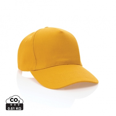 Logotrade advertising products photo of: Impact 5panel 280gr Recycled cotton cap with AWARE™ tracer