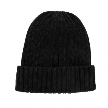 Logotrade corporate gift picture of: Kennedi AWARE™ Polylana® beanie with large rib