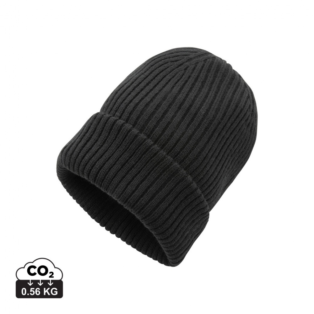 Logo trade advertising products picture of: Impact AWARE™  Polylana® double knitted beanie