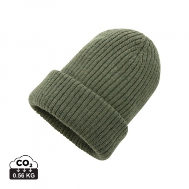 Logo trade promotional gifts picture of: Impact AWARE™  Polylana® double knitted beanie