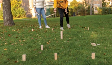 Logo trade promotional products picture of: Wooden kubb set