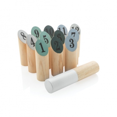 Logo trade promotional merchandise photo of: Wooden scatter set