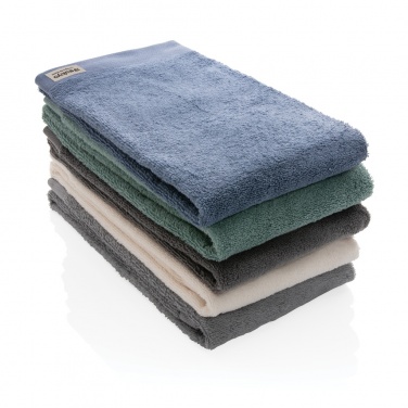 Logo trade business gifts image of: Ukiyo Sakura AWARE™ 500 gsm bath towel 50x100cm
