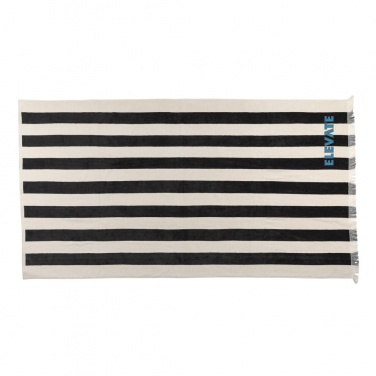 Logo trade promotional gift photo of: Ukiyo Yukari AWARE™ XL deluxe beach towel 100x180cm