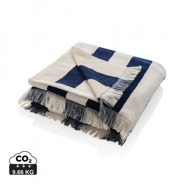 Logotrade promotional giveaways photo of: Ukiyo Yukari AWARE™ XL deluxe beach towel 100x180cm