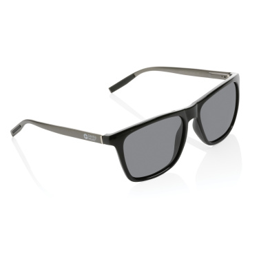 Logotrade corporate gift image of: Swiss Peak RCS rplastic polarised sunglasses