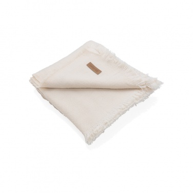 Logo trade corporate gifts picture of: Ukiyo Aware™ Polylana® woven blanket 130x150cm