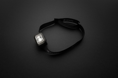 Logo trade advertising products image of: Gear X RCS rPlastic heavy duty head torch