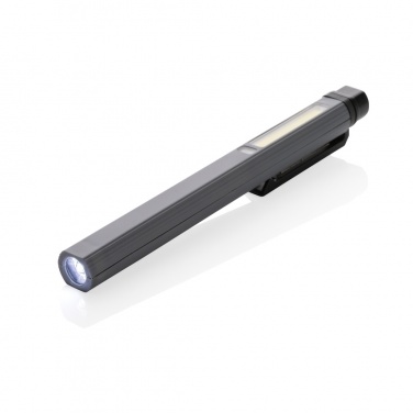 Logotrade advertising products photo of: Gear X RCS recycled plastic USB rechargeable pen light