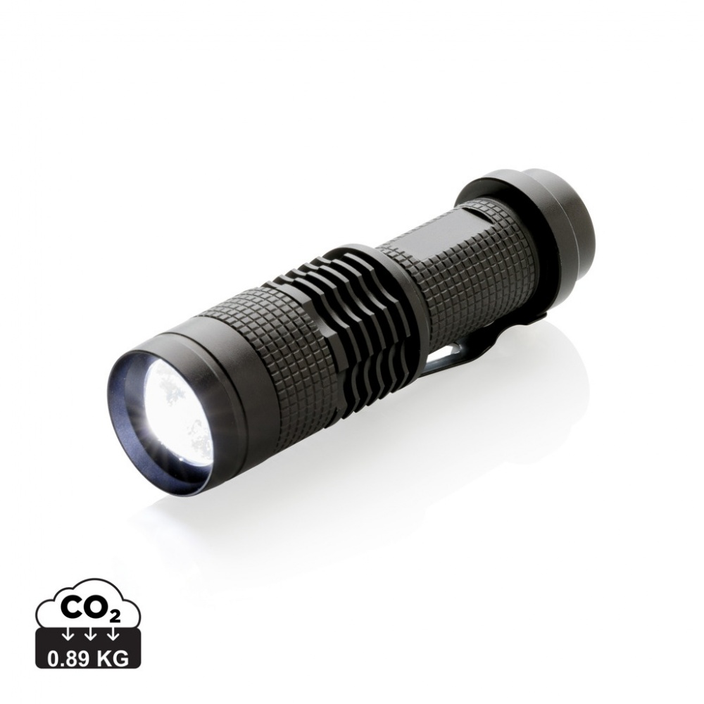 Logo trade promotional giveaways image of: 3W pocket CREE torch