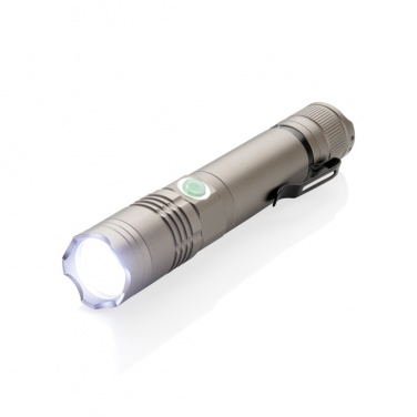 Logotrade promotional giveaway picture of: Rechargeable 3W flashlight