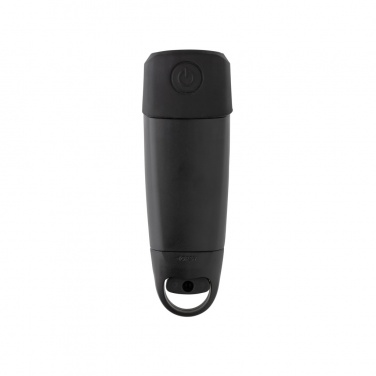 Logo trade corporate gifts picture of: Lightwave RCS rplastic USB-rechargeable torch with crank
