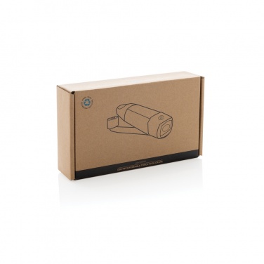 Logotrade promotional giveaways photo of: Lightwave RCS rplastic USB-rechargeable torch with crank