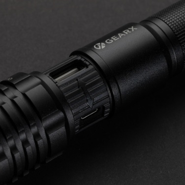 Logotrade business gifts photo of: Gear X USB re-chargeable torch