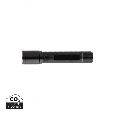 Logo trade advertising products picture of: Gear X RCS recycled aluminum USB-rechargeable torch