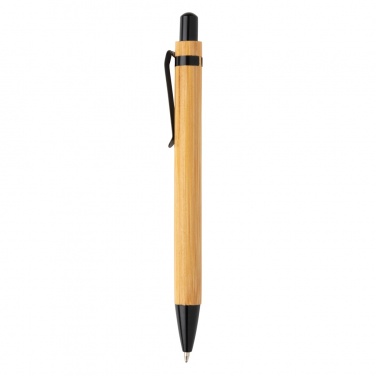 Logo trade promotional products image of: Bamboo pen