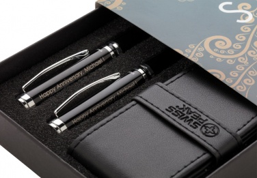 Logo trade advertising products image of: Executive pen set