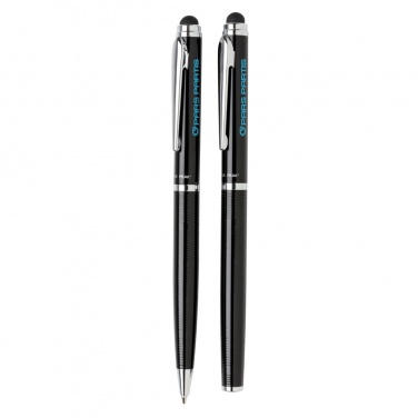 Logo trade advertising products picture of: Swiss Peak deluxe pen set