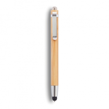 Logotrade promotional product image of: Bamboo stylus pen
