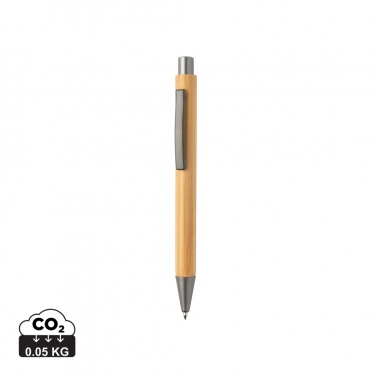Logotrade promotional items photo of: Slim design bamboo pen