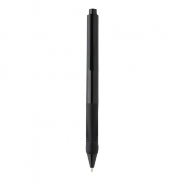 Logo trade advertising product photo of: X9 solid pen with silicone grip