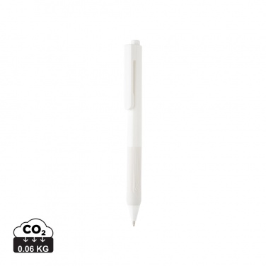Logotrade promotional item image of: X9 solid pen with silicone grip