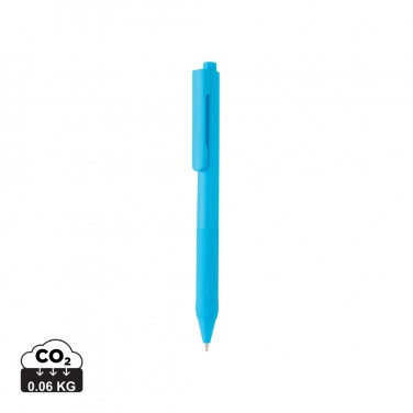Logo trade business gift photo of: X9 solid pen with silicone grip